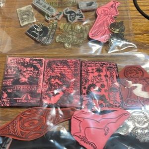 Christmas Rubber Stamps